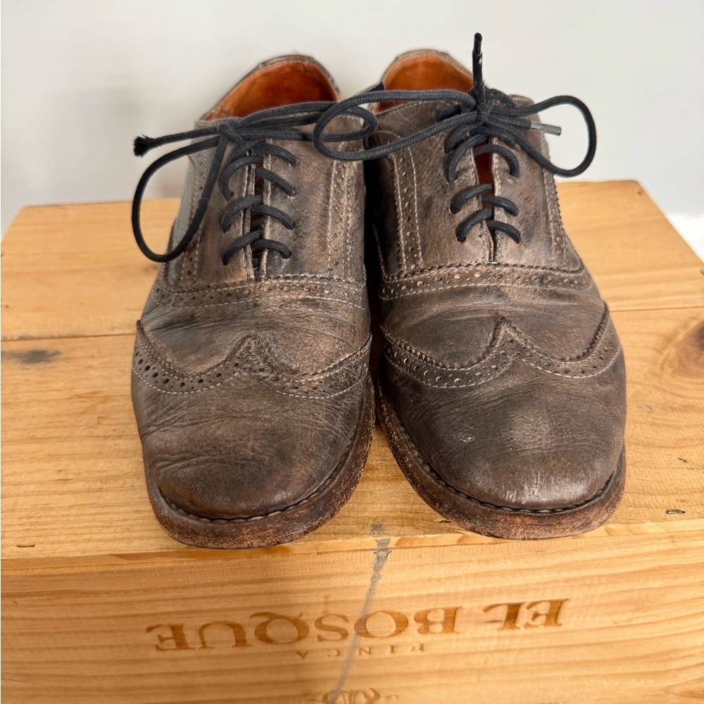 Bed Stu Lita Women’s Brown Leather Dress Shoes